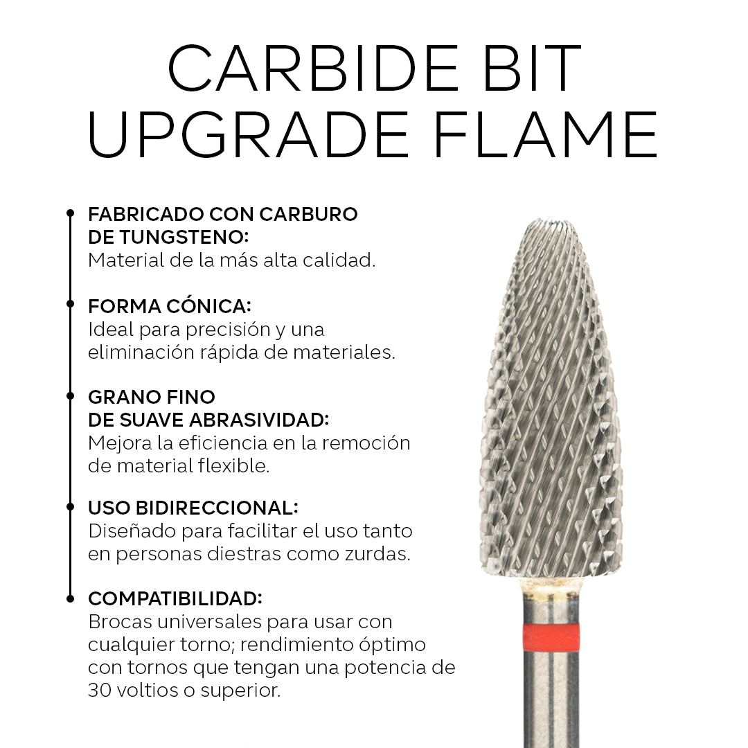 Carbide Bit-Upgrade flame-6.0*14.5-Blue