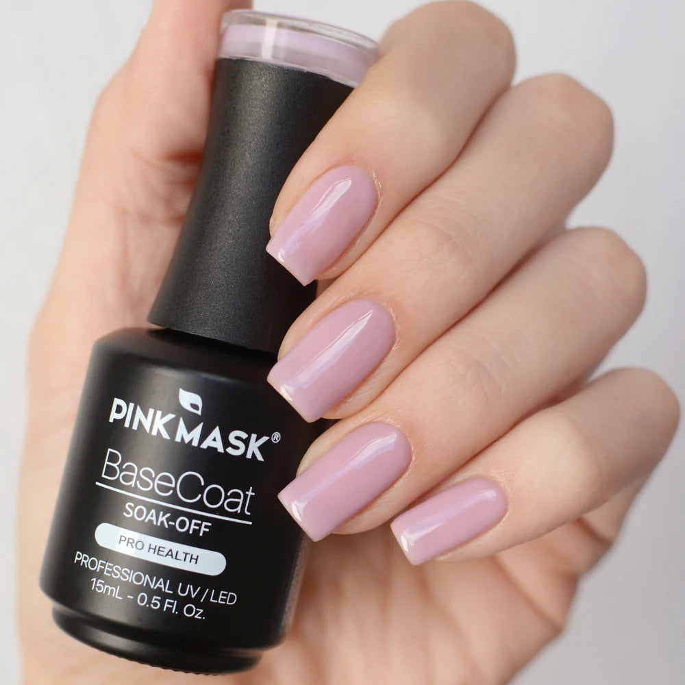 Gel Color - Rubber Base Coat - Misty lilac