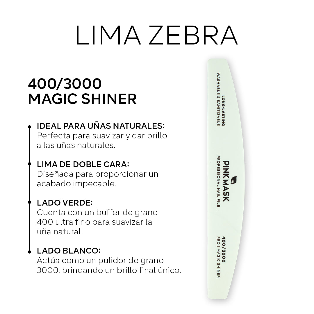 Lima Zebra Grit 400/3000 SHINER