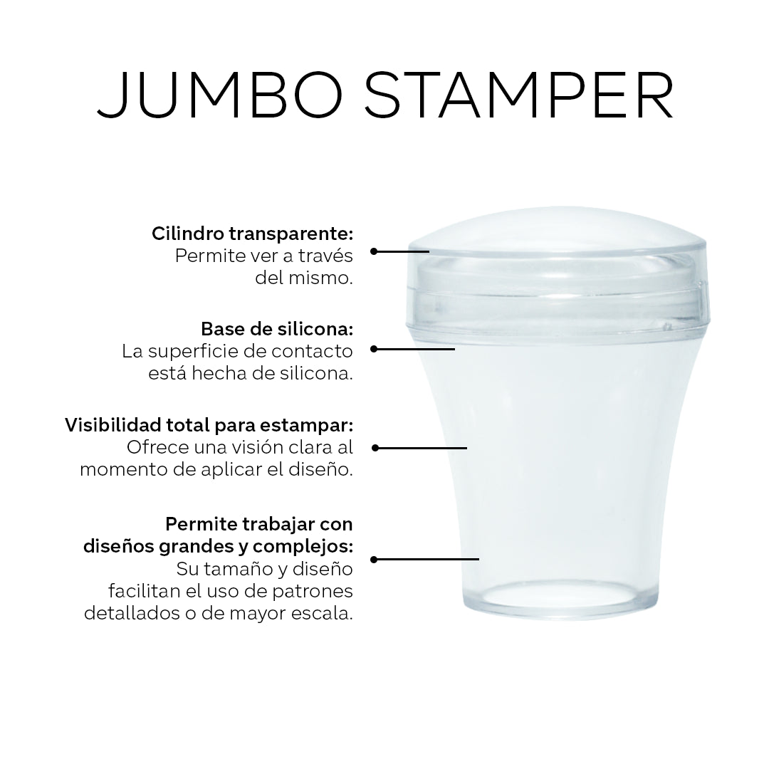 Sello Clear Jumbo Stamper