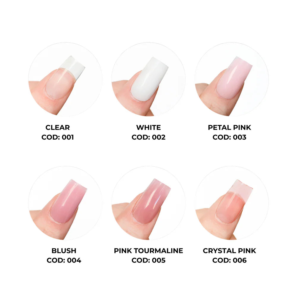 Solid Builder Gel - Pink Tourmaline