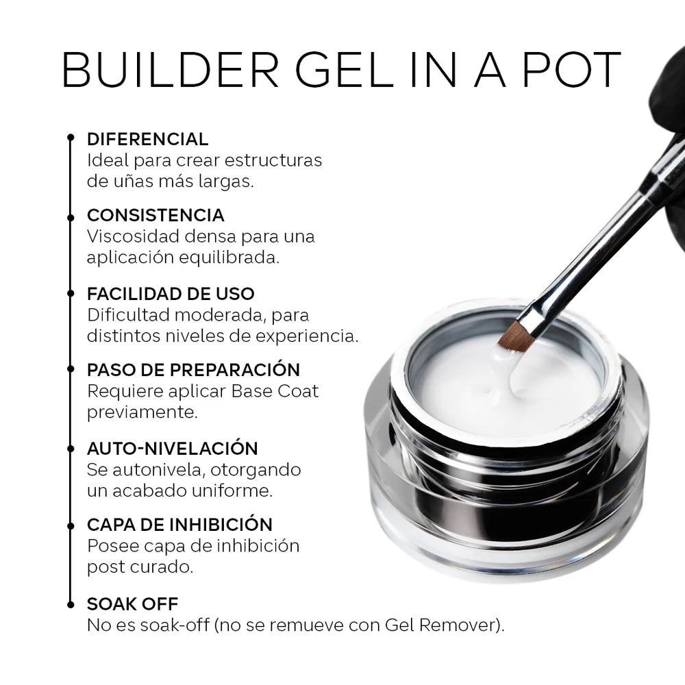 Builder Gel in a Pot - Electric Fucsia