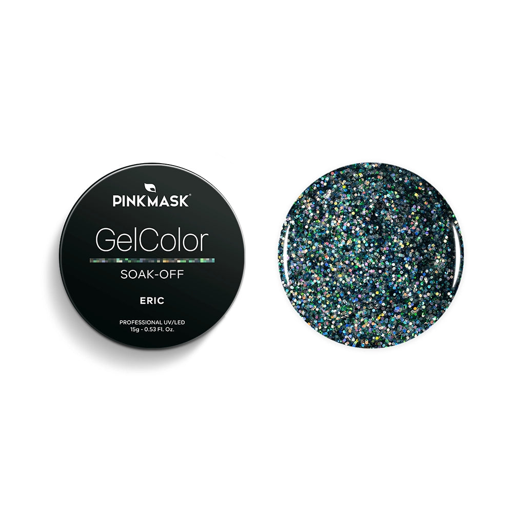 Esmalte Semipermanente Glitter Azul