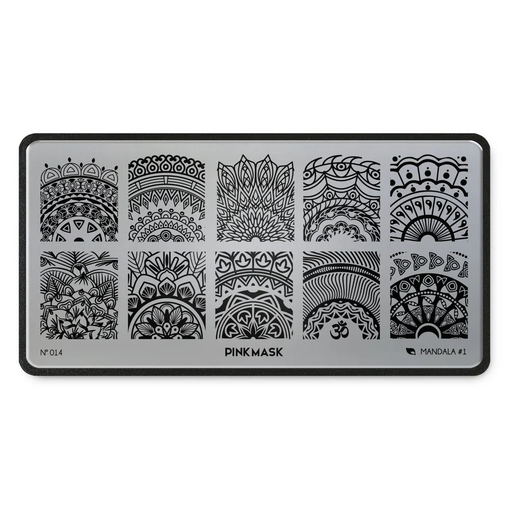 Placa de Stamping Mandala #14