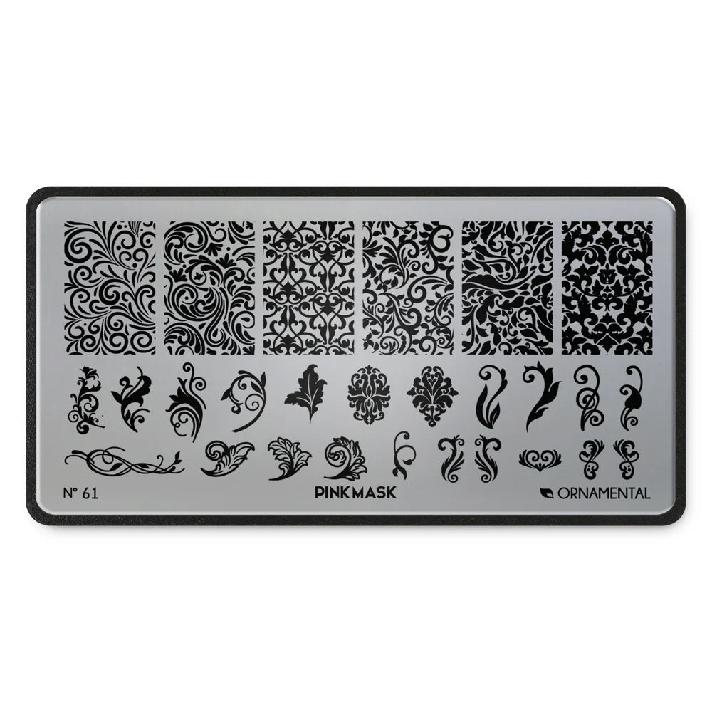 Placa de Stamping Ornamental #61