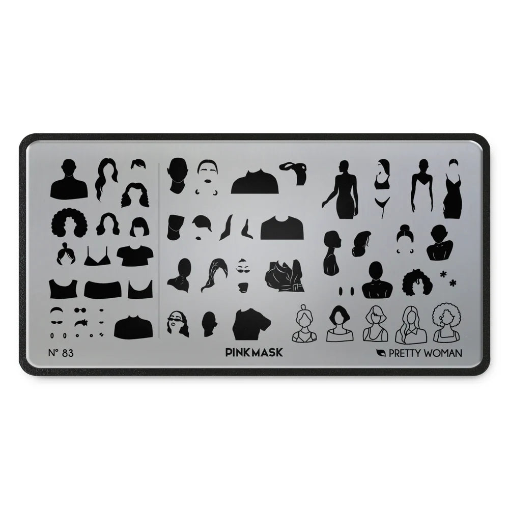 Placa de Stamping Pretty Woman #83