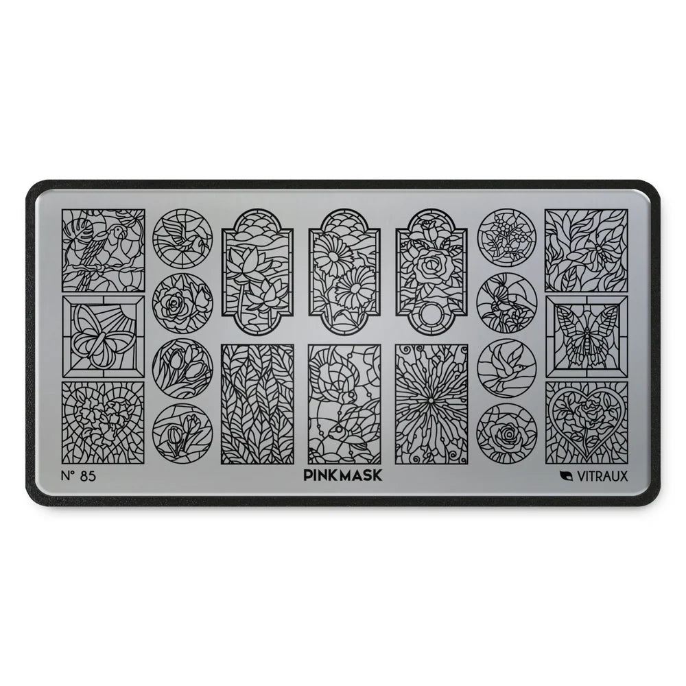 Placa de Stamping Vitraux #85