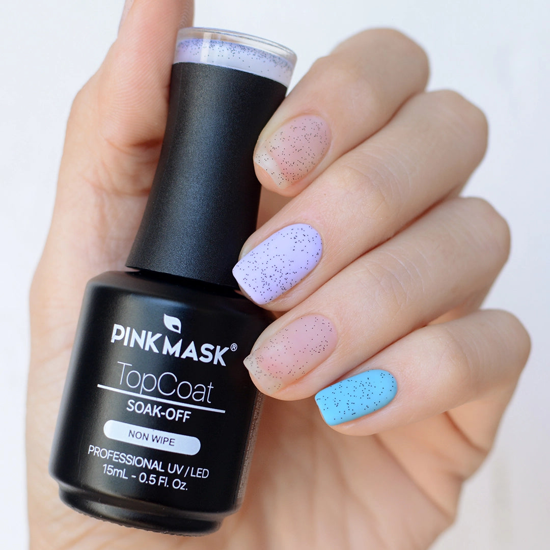 Gel Color - Top Coat - Dots #2