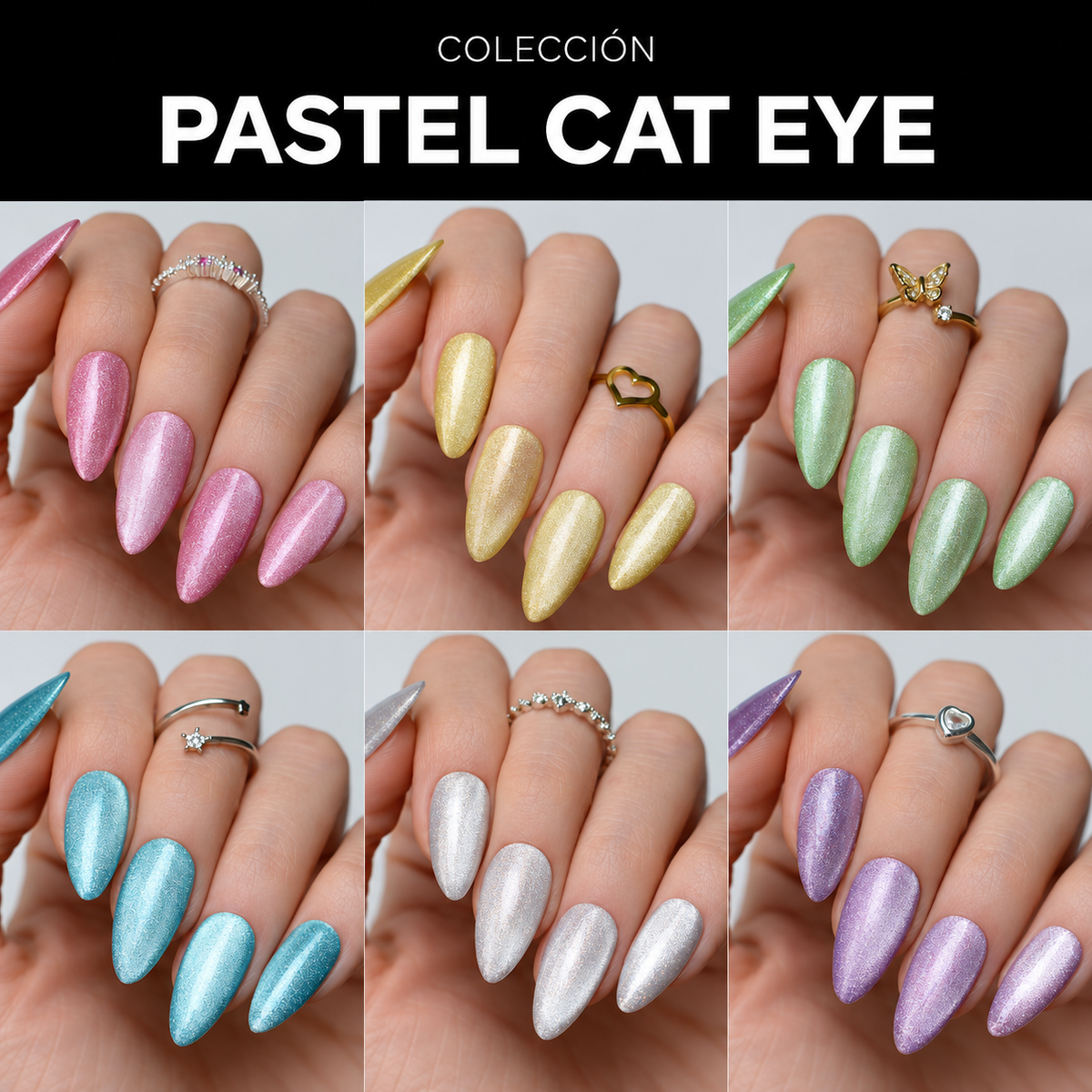 Colección Pastel Cat Eye