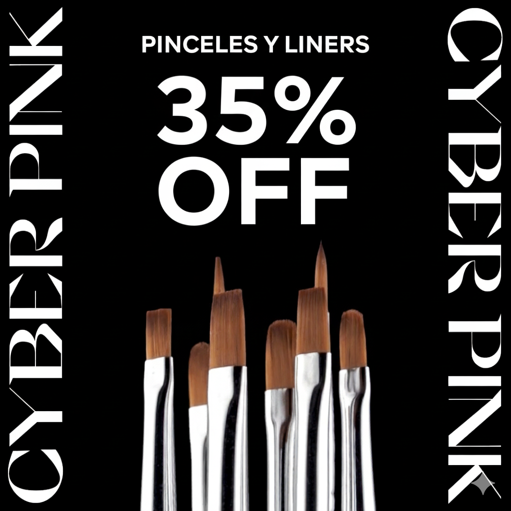 Pinceles 35% OFF