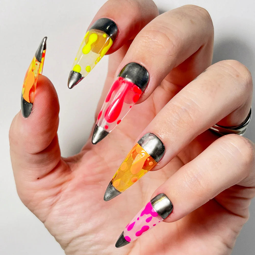 Nail Art Gel - Neon Red - Col. Neon