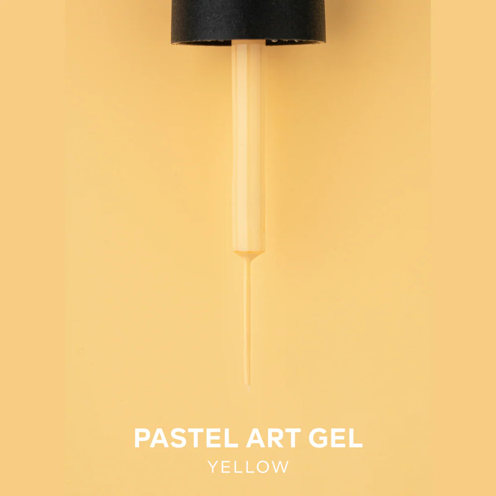 Nail Art Gel - Pastel Yellow - Col. Pastel