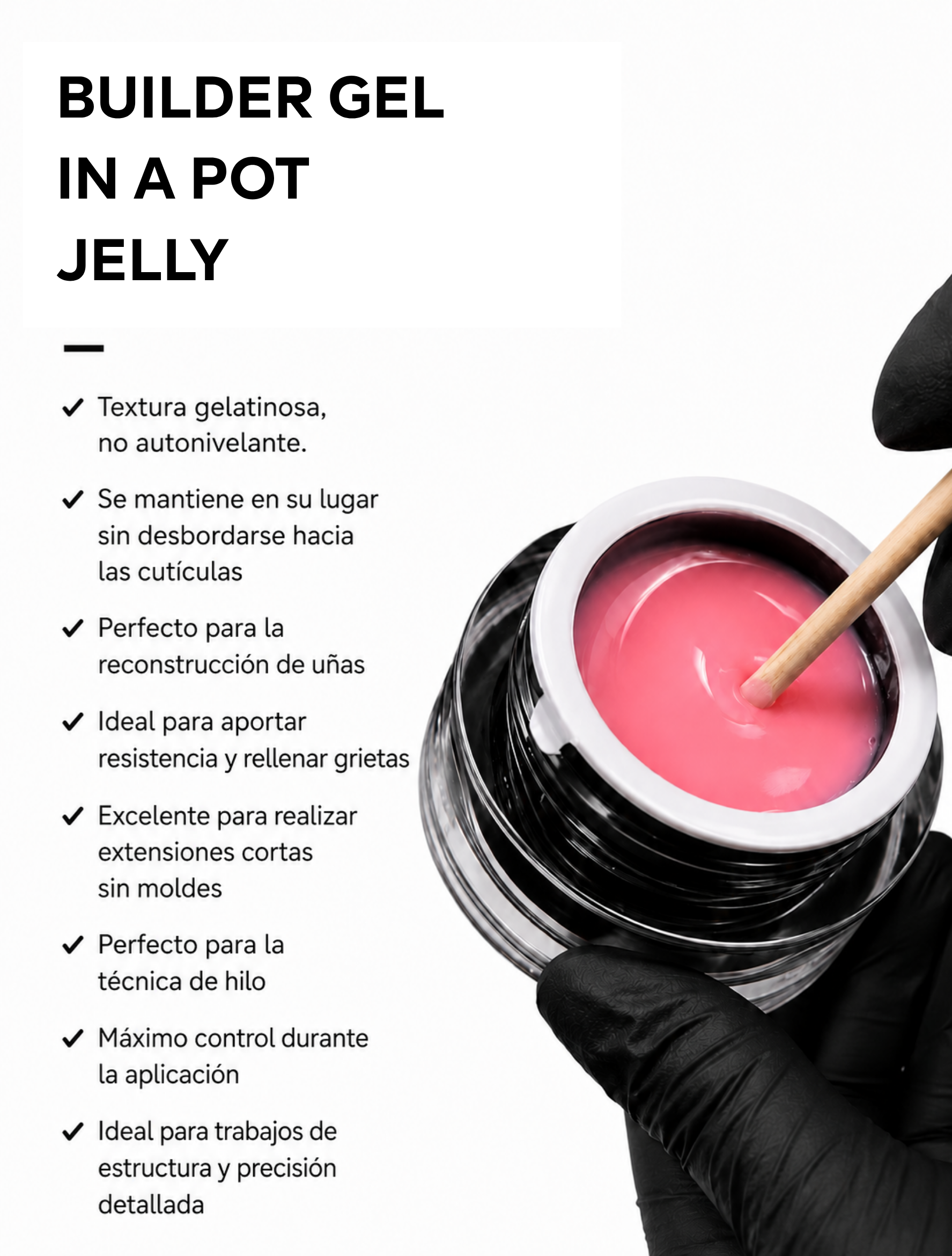 Builder Gel in a Pot - Jelly White