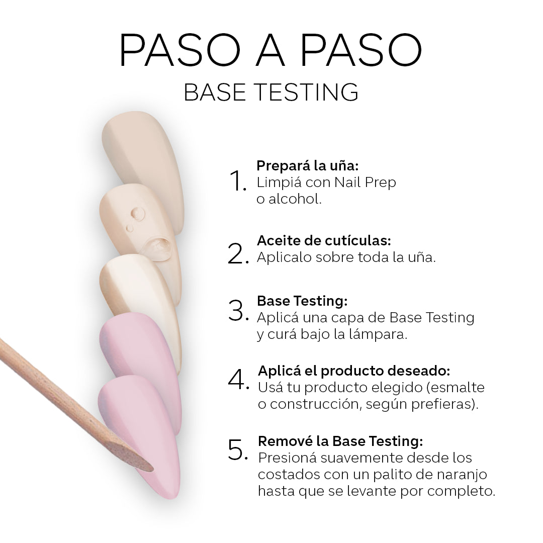 Gel Color - Base Coat - Testing