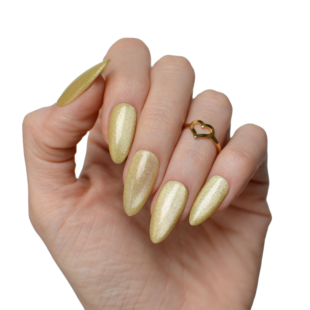 Gel Color - Champagne Pearl - Col. Pastel Cat Eye