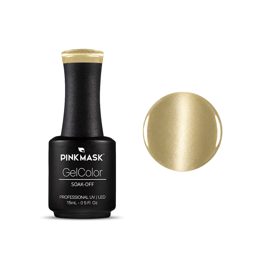 Gel Color - Champagne Pearl - Col. Pastel Cat Eye