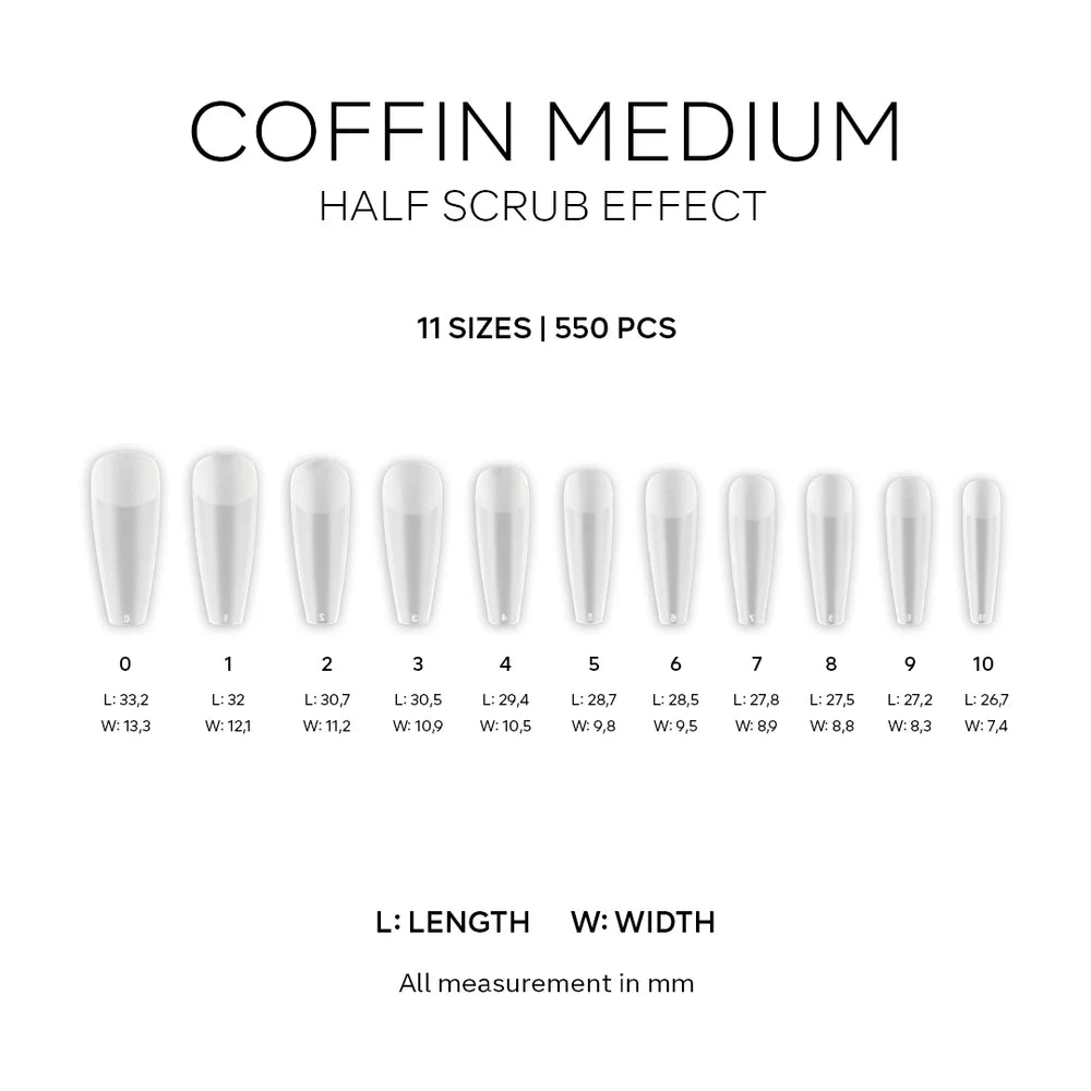 Easy Tips - Coffin Medium