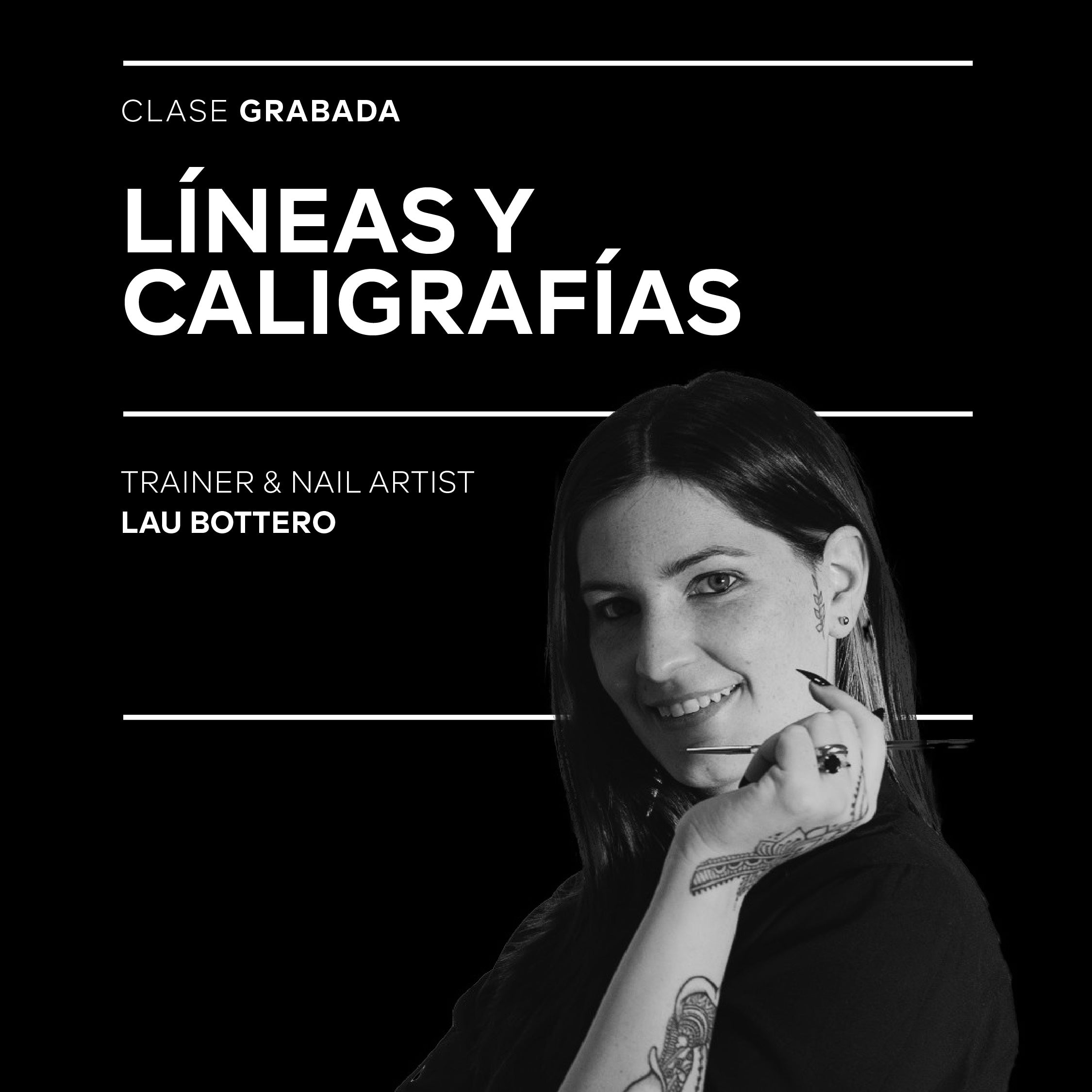 Curso Grabado de Líneas y Caligrafías de Lau Bottero