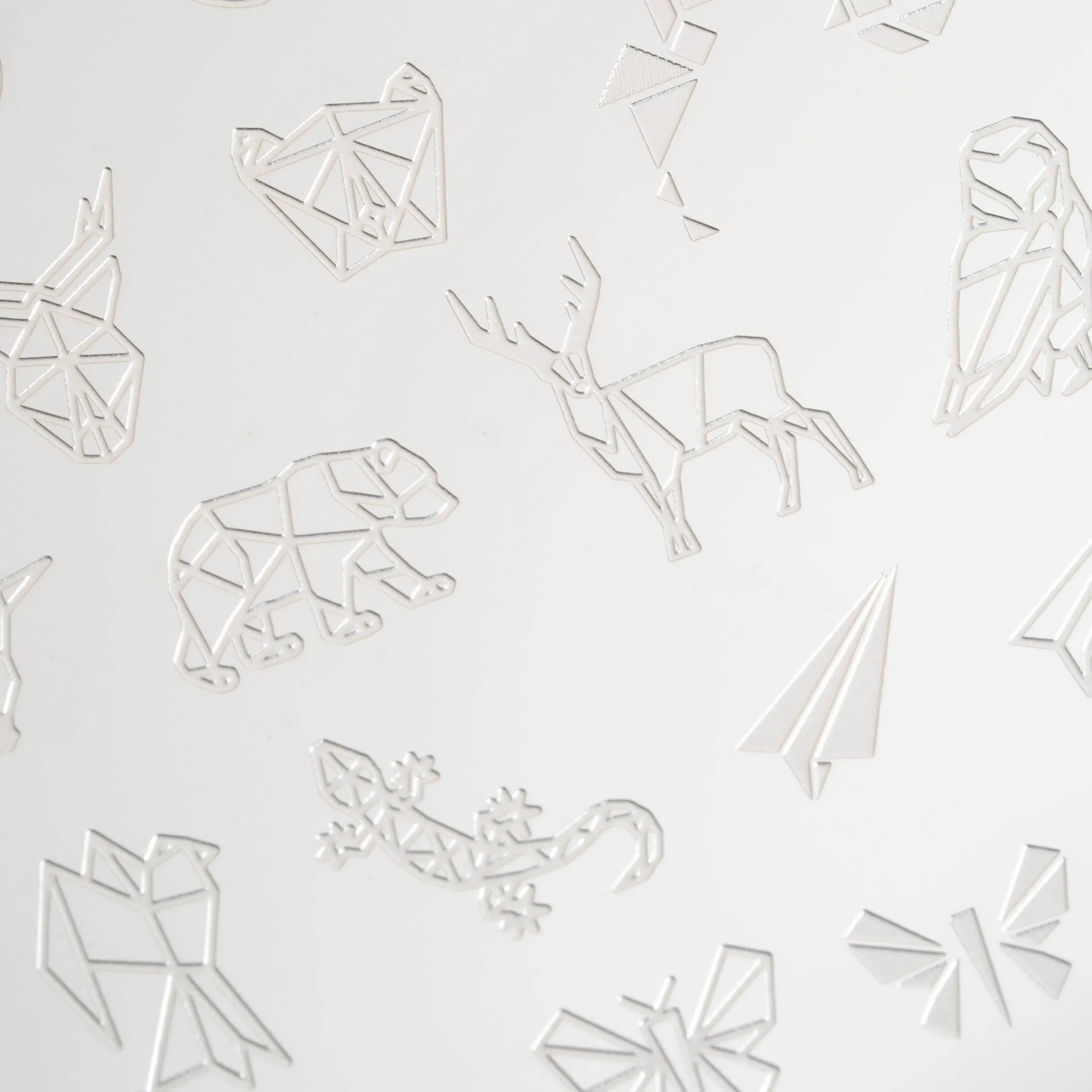 Placa de Stamping Origami #68