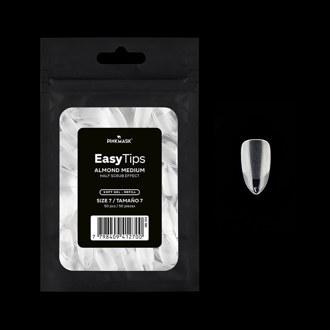 Easy Tip - Almond Medium - Size 7 Refill