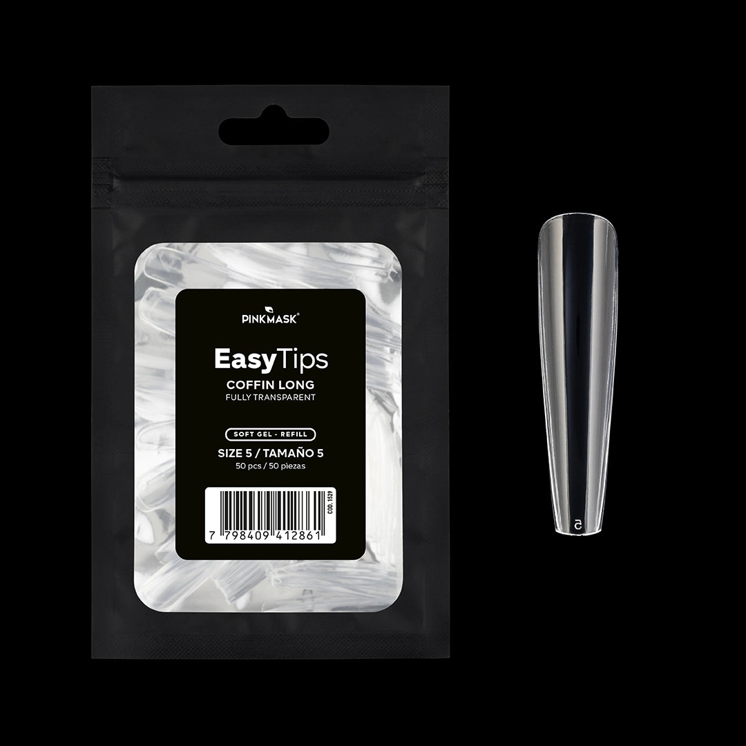 Easy Tip - Coffin Long - Size 5 Refill