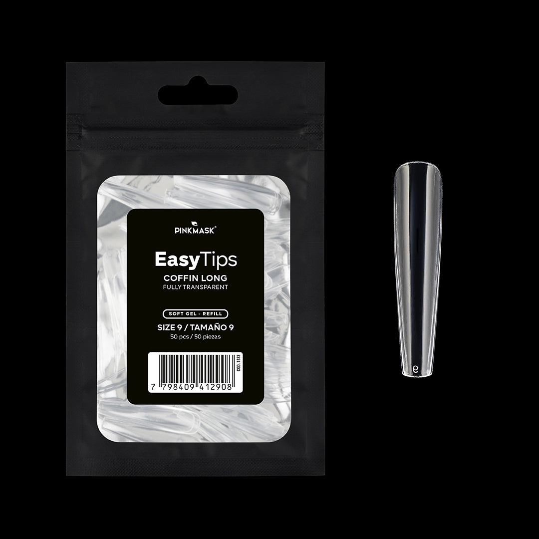 Easy Tip - Coffin Long - Size 9 Refill