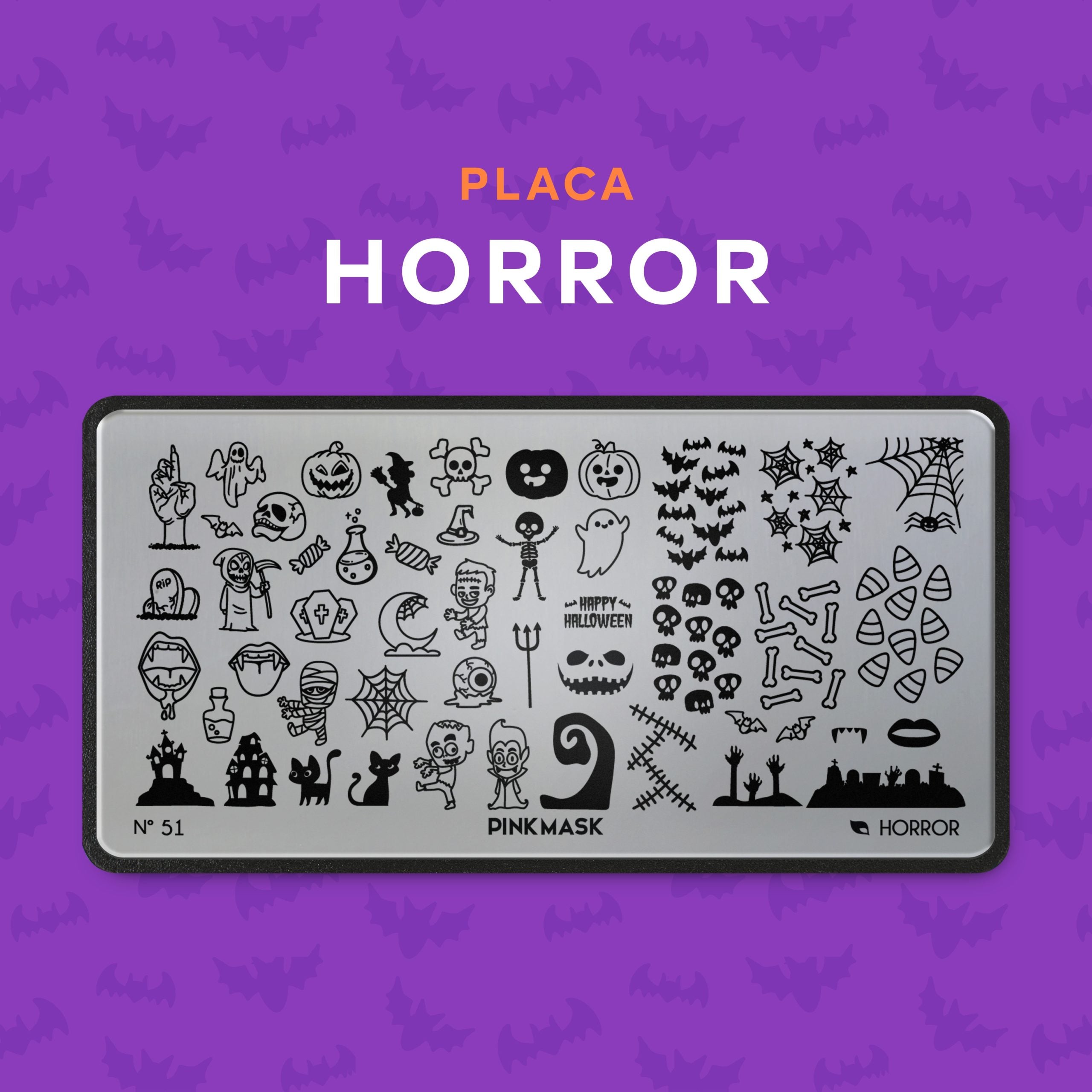 Placa de Stamping Horror #51