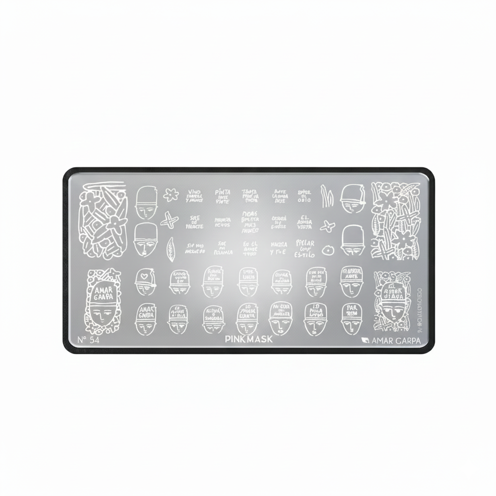 Placa de Stamping Amar Garpa (by Guille Pachelo) #54