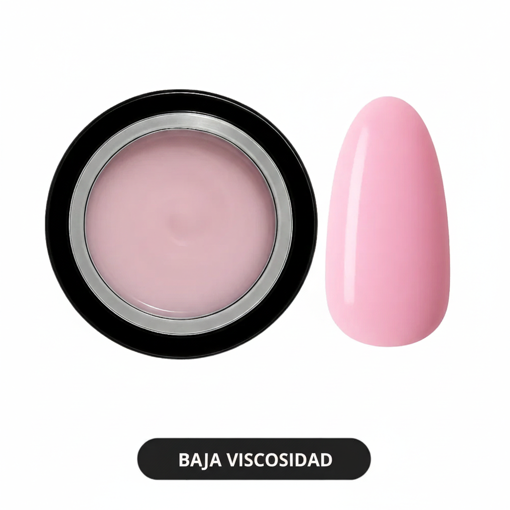 Builder Gel in a Pot - Milky Pink