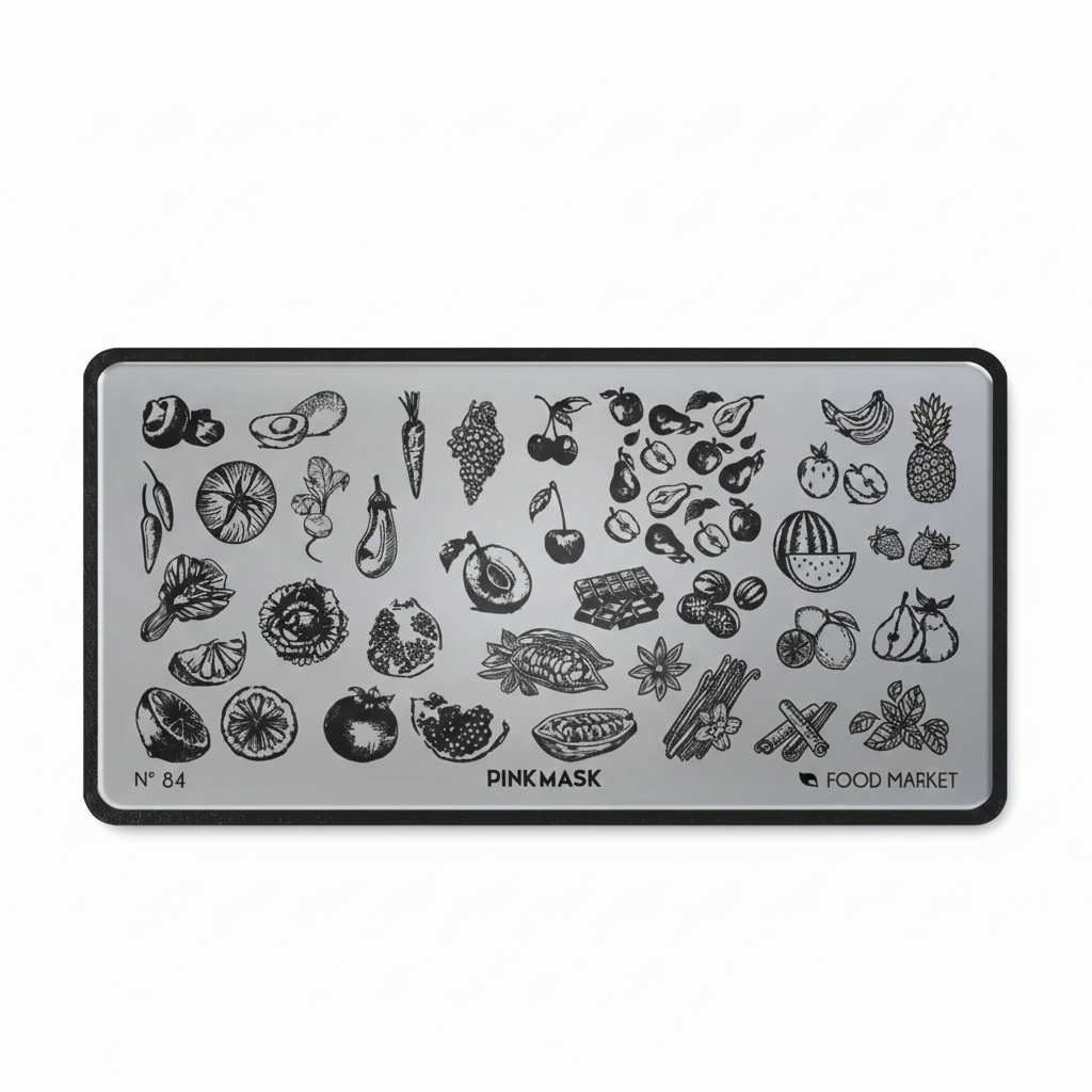 Placa de Stamping Food Market #84