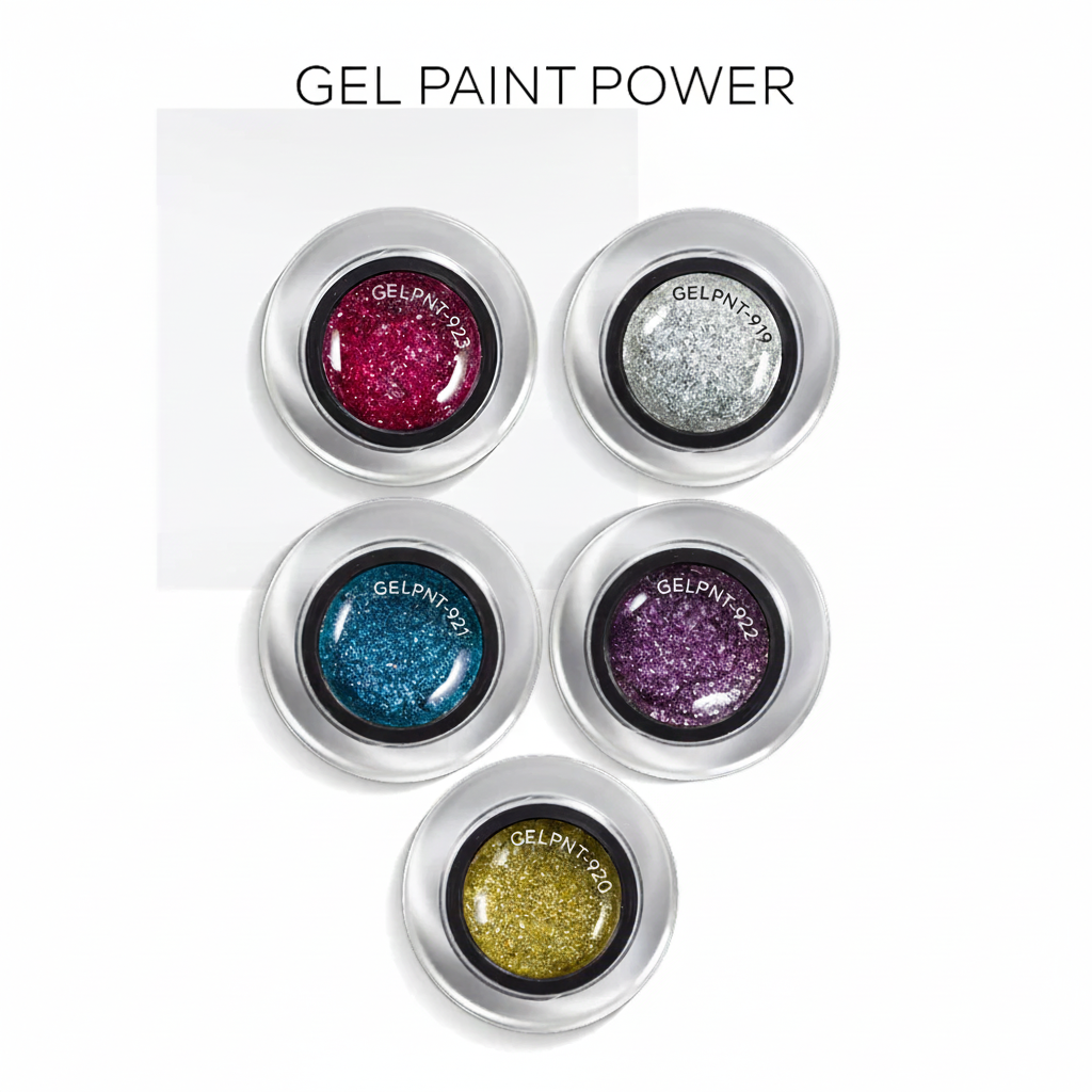 Gel Paint - Power Silver - Col. POWER