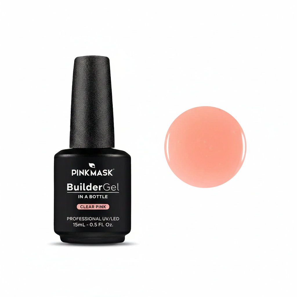 Builder Gel in a Bottle - Clear Pink