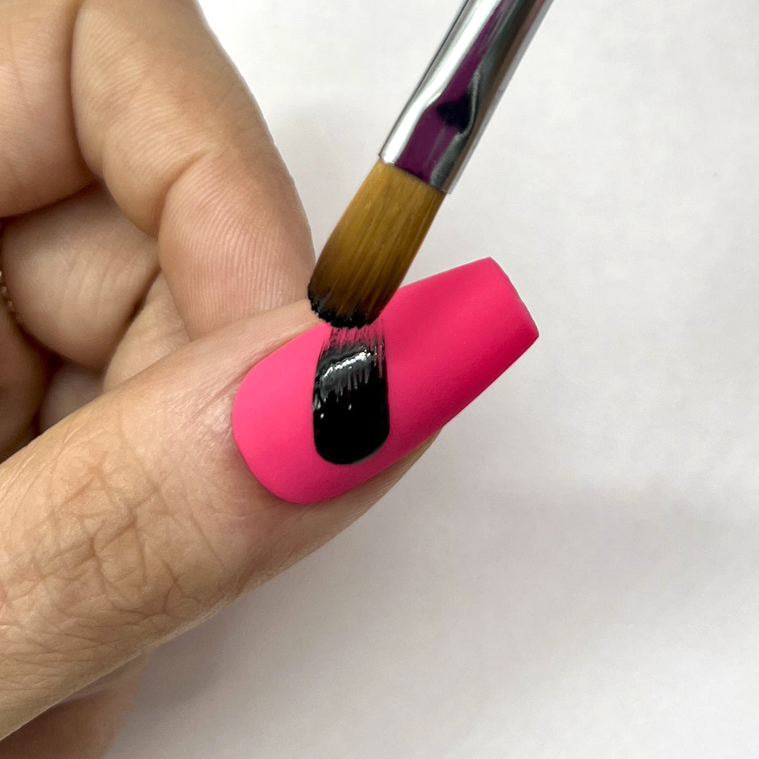 Gel Brush Oval 08
