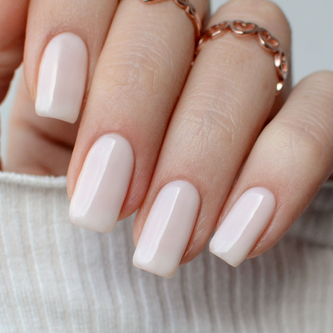 Gel Color - Rubber Base Coat - Light Ivory