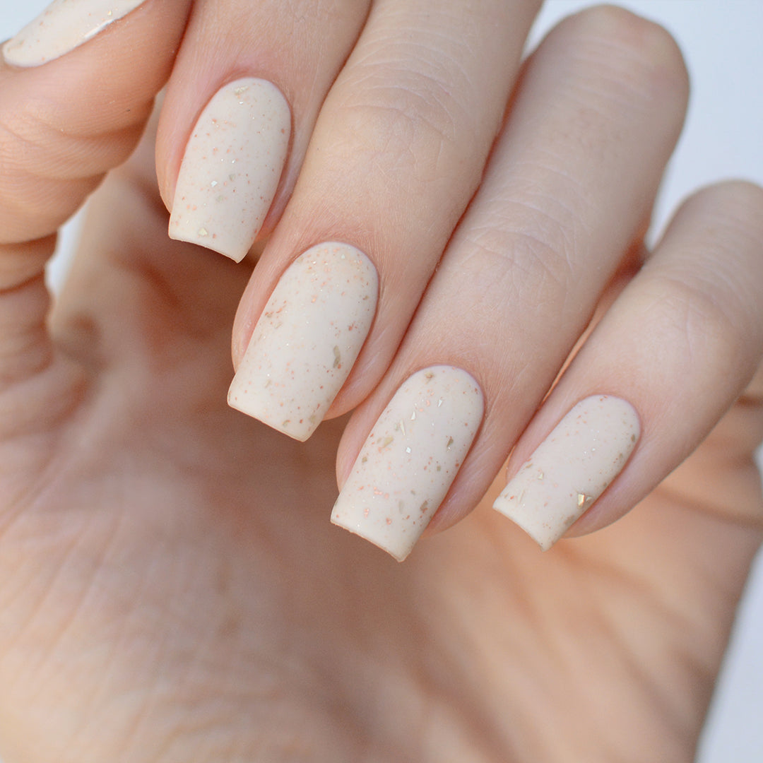 Gel Color - Top GOLD DIAMOND MATTE #2
