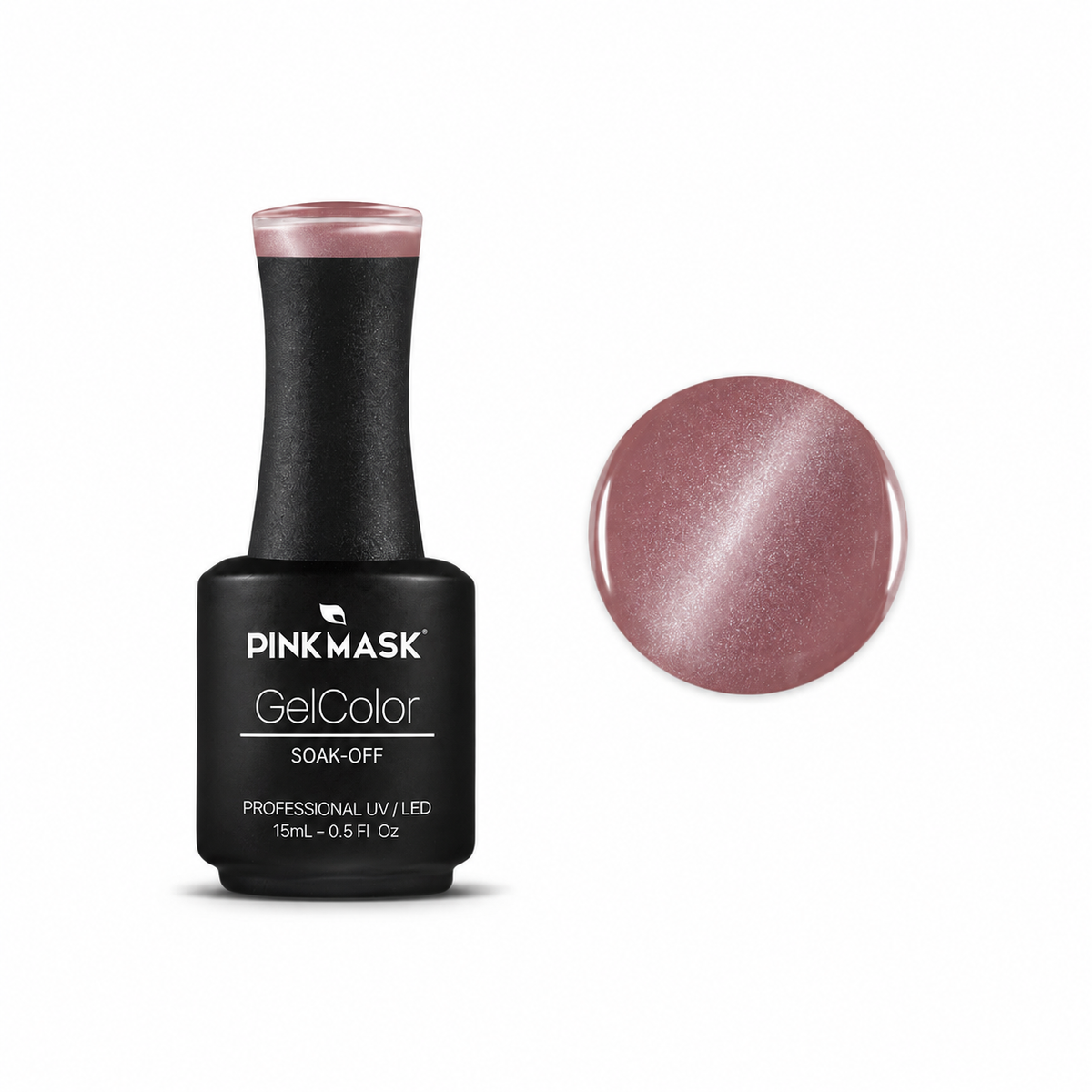 Gel Color - Misty Rose - Col. Crystal Nude Cat Eye