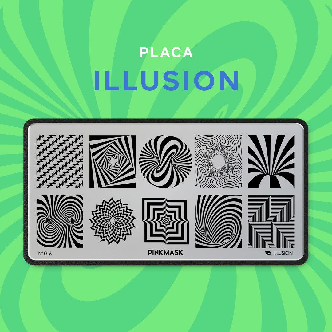 Placa de Stamping Illusion #16