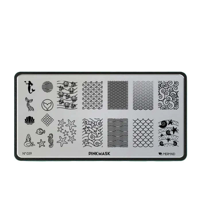 Placa de Stamping Mermaid #39