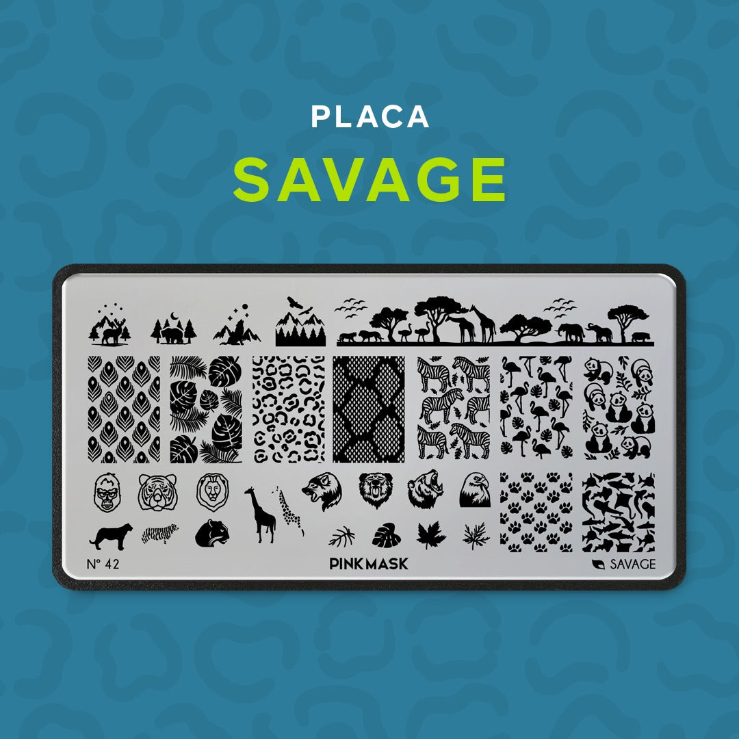 Placa de Stamping Savage #42