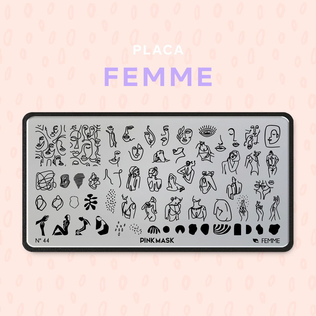 Placa de Stamping Femme #44