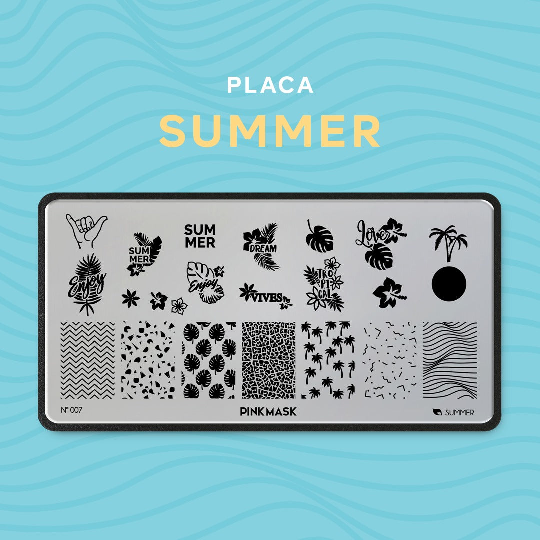Placa de Stamping Summer #7