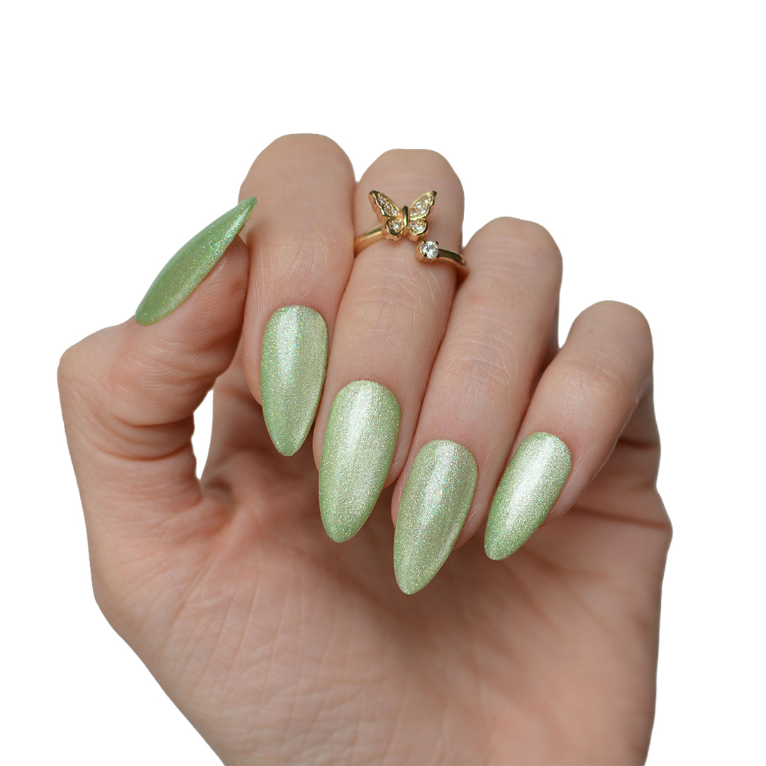 Gel Color - Pistacchio Glow - Col. Pastel Cat Eye