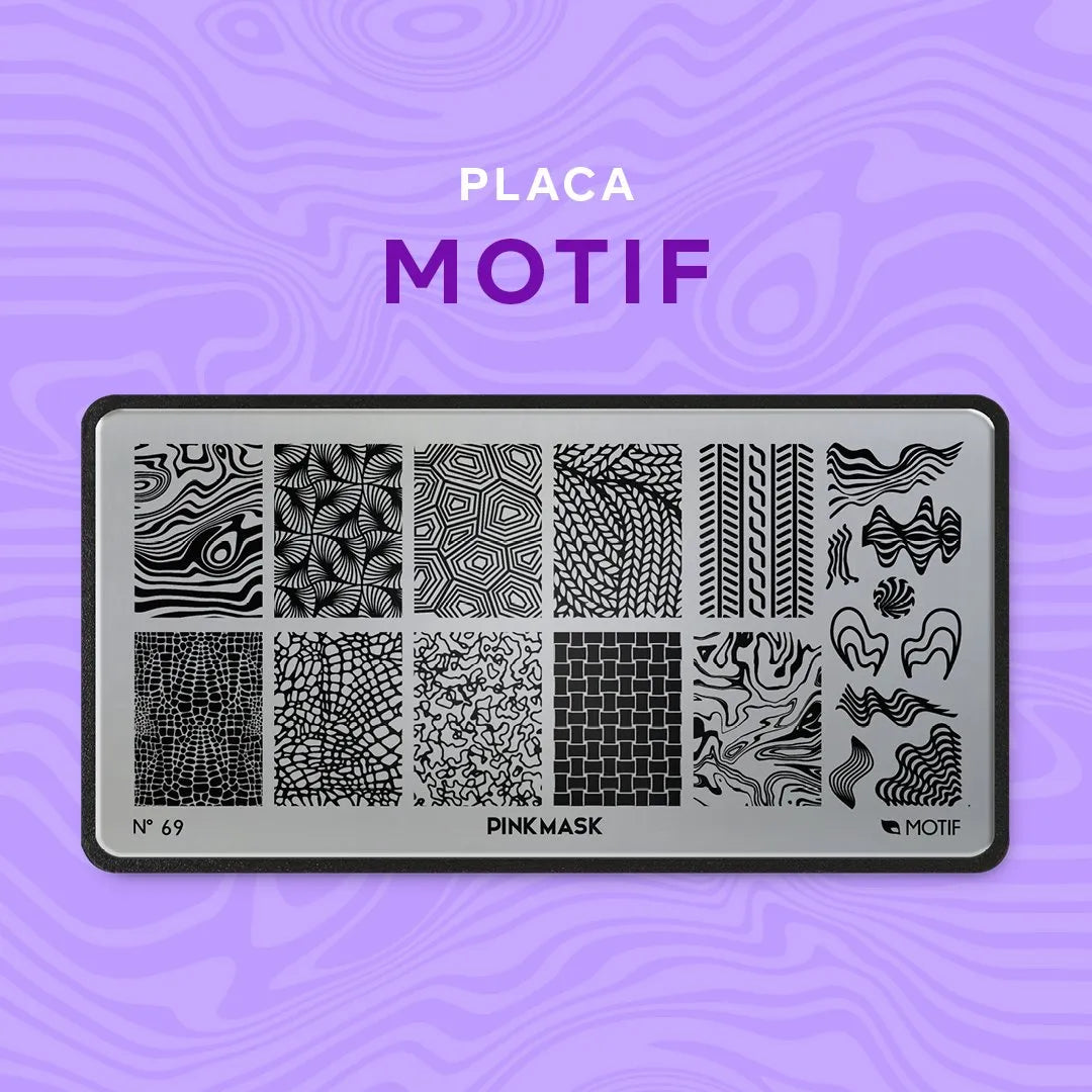 Placa de Stamping Motif #69