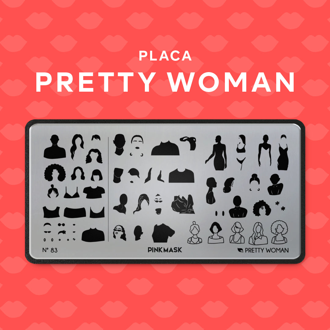 Placa de Stamping Pretty Woman #83