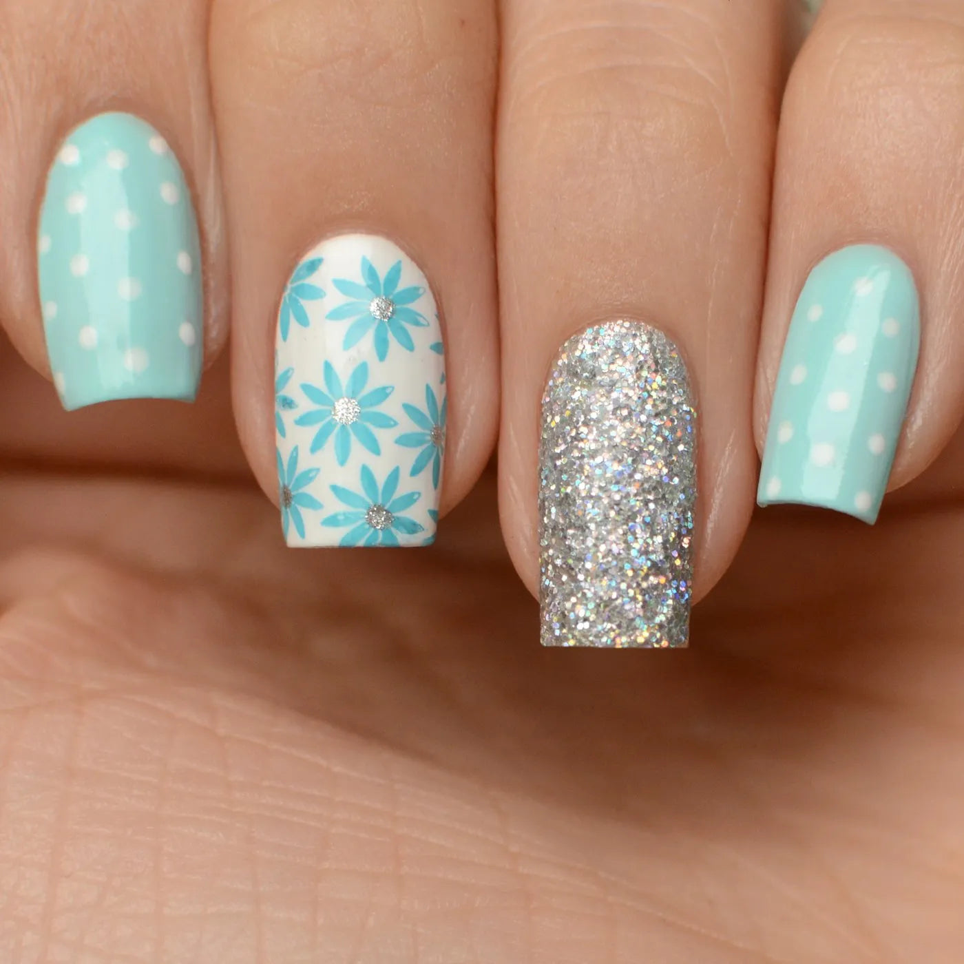 Placa de Stamping Flowers #2