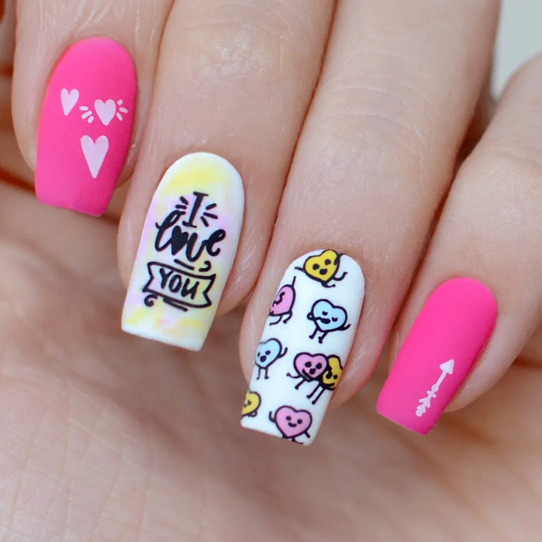 Placa de Stamping Kiss Me #67