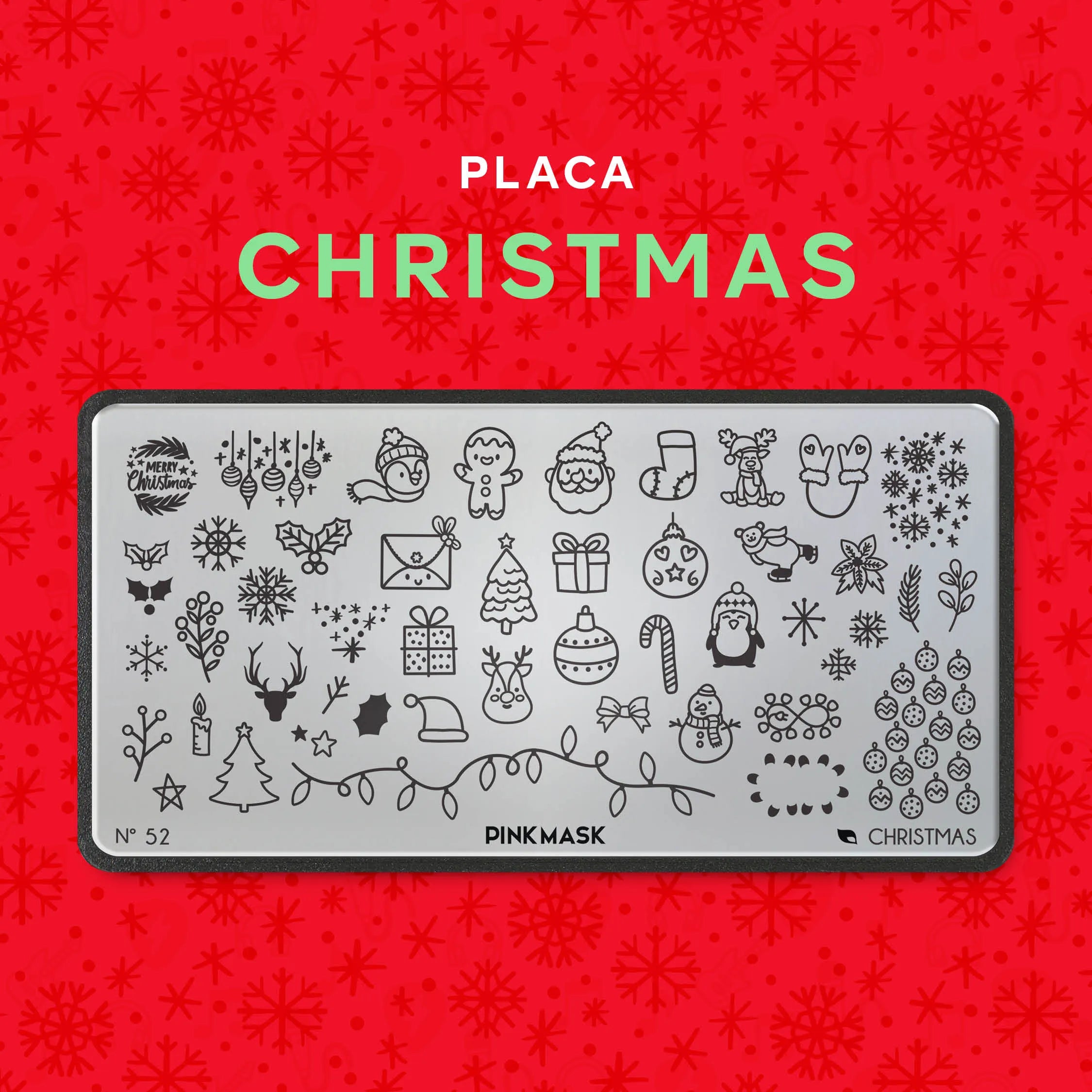 Placa de Stamping Christmas #52