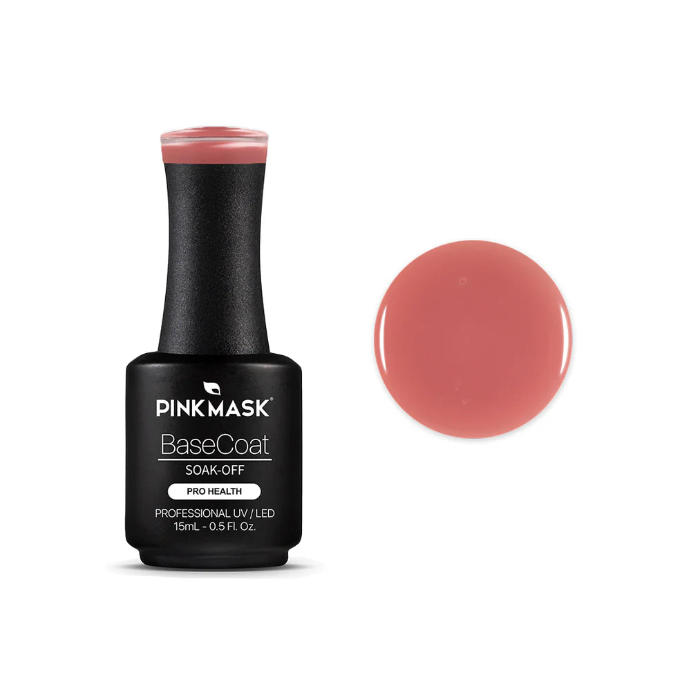 Gel Color - Rubber Base Coat - Charm Pink