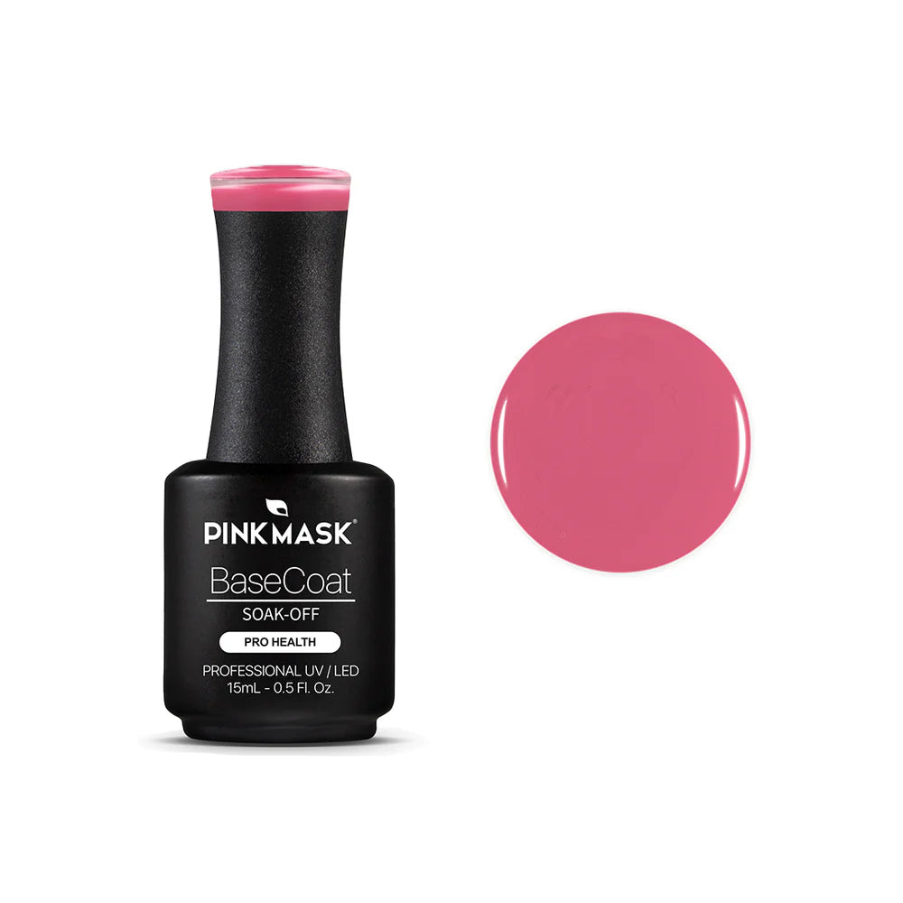 Gel Color - Rubber Base Coat - Rose Vie