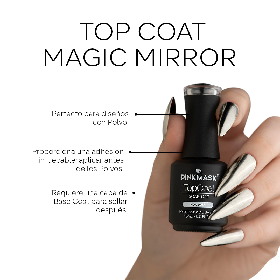 Gel Color - Top Coat Magic Mirror
